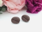 Preview: Kaffeebohne Ohrstecker Coffee to go Kaffee
